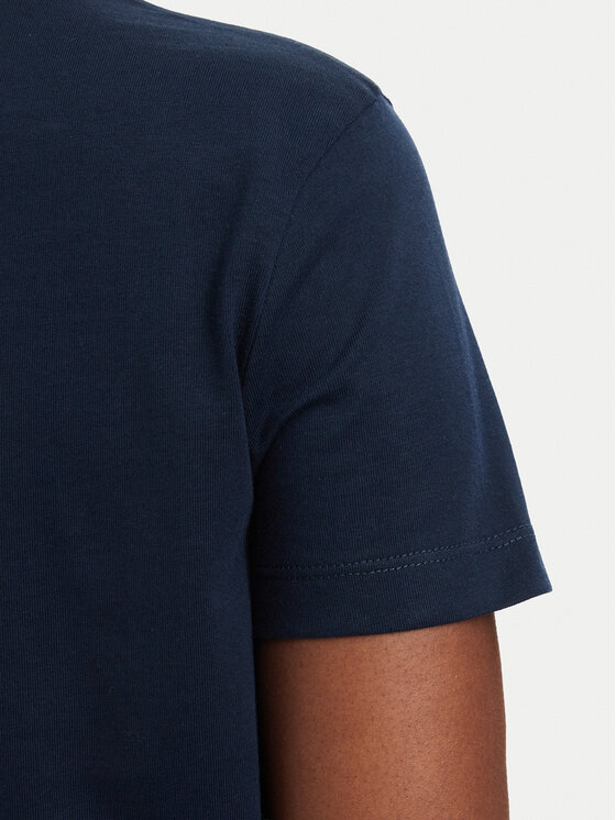 Tommy Jeans Tommy Jeans Tričko Flag DW0DW22818 Tmavomodrá Regular Fit