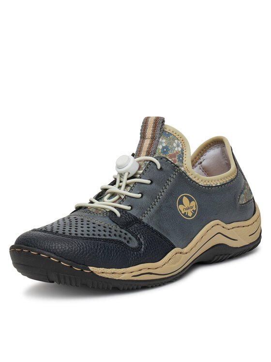 Rieker Rieker Sneakersy L0538-14 Granatowy