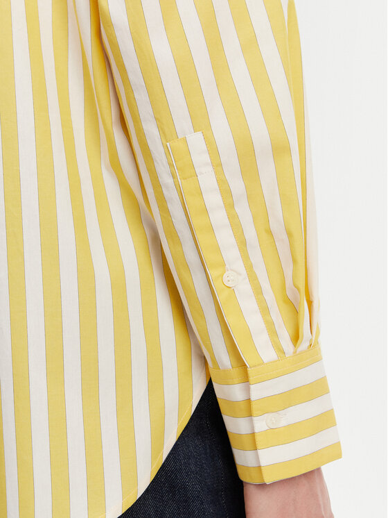 Tommy Hilfiger Tommy Hilfiger Košile WW0WW45612 Žlutá Relaxed Fit