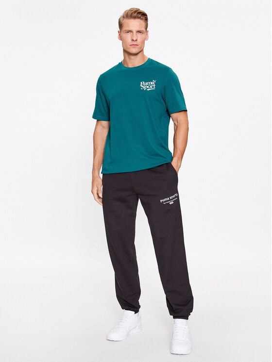 Puma Puma Donji dio trenerke Puma Team 621328 Crna Regular Fit
