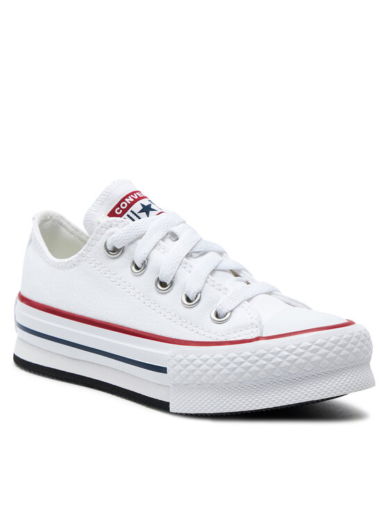 Converse Converse Plátěnky Chuck Taylor All Star Eva Lift Canvas Platform 372862C Bílá