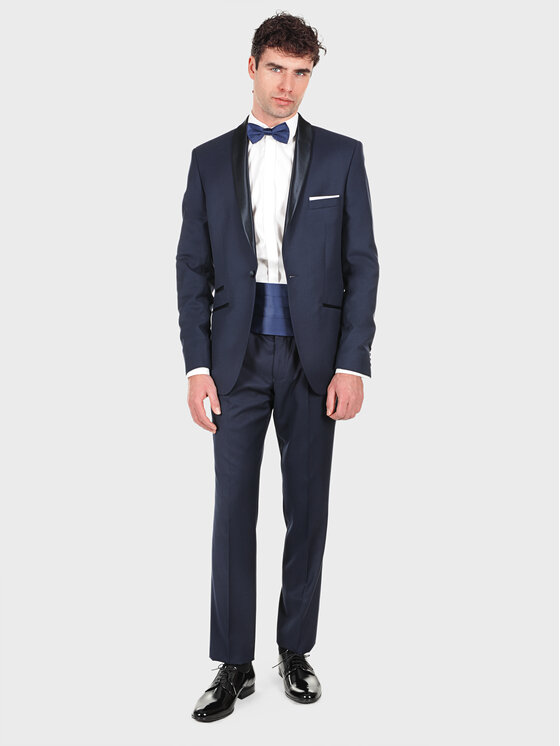 Evenemen Evenemen Garnitur Smoking G Granatowy Slim Fit