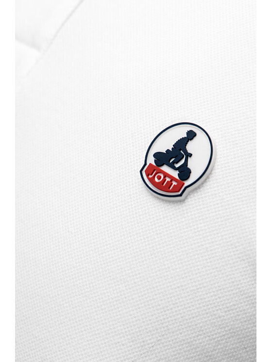 Jott Jott Polo SS23MPOL10-901_L Biały Regular Fit