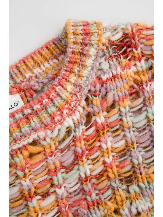 Coccodrillo Coccodrillo Sweter WC5172103NGJ-022 Kolorowy Regular Fit