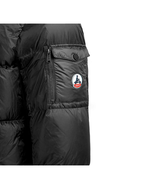 Jott Jott Kurtka zimowa FW22MJAC33-999_4XL Czarny Regular Fit
