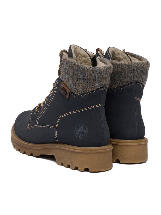 Rieker Rieker Gležnjarji CEO-73220-14 Mornarsko modra