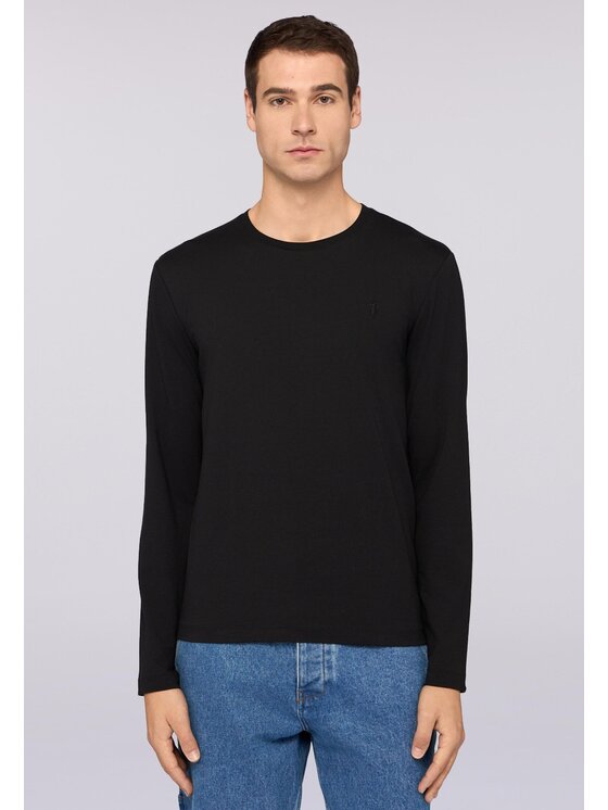 Trussardi Trussardi T-shirt G0238100040N033 Nero Regular Fit