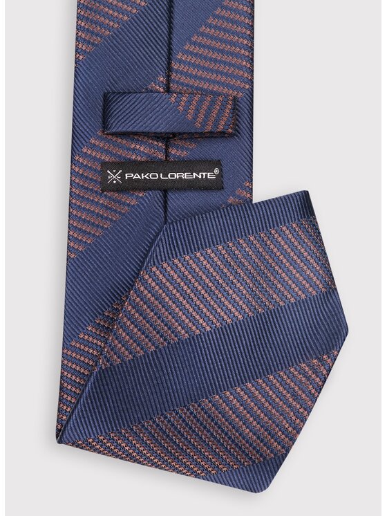 Pako Lorente Pako Lorente Krawat P25SF-KX-024 Granatowy
