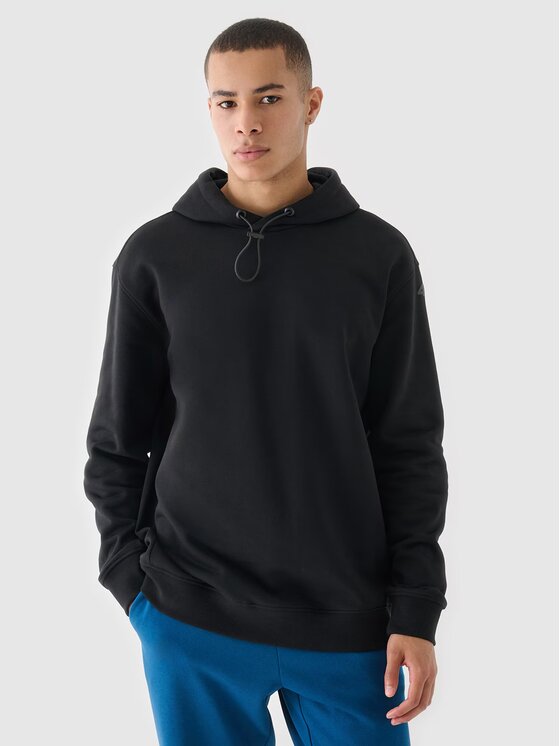 4F 4F Felpa 4FWAW24TSWSM1257-20S Nero Oversize