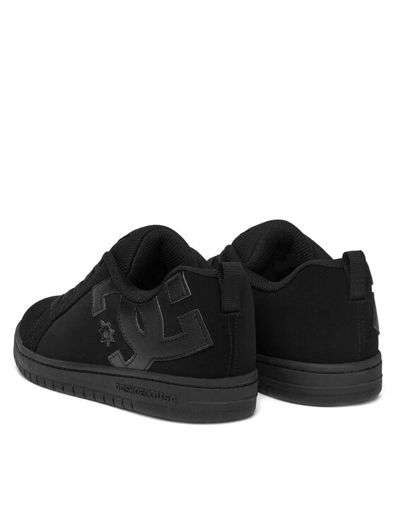 DC DC Sneakersy COURT GRAFFIK ADBS100207-BB2 Czarny