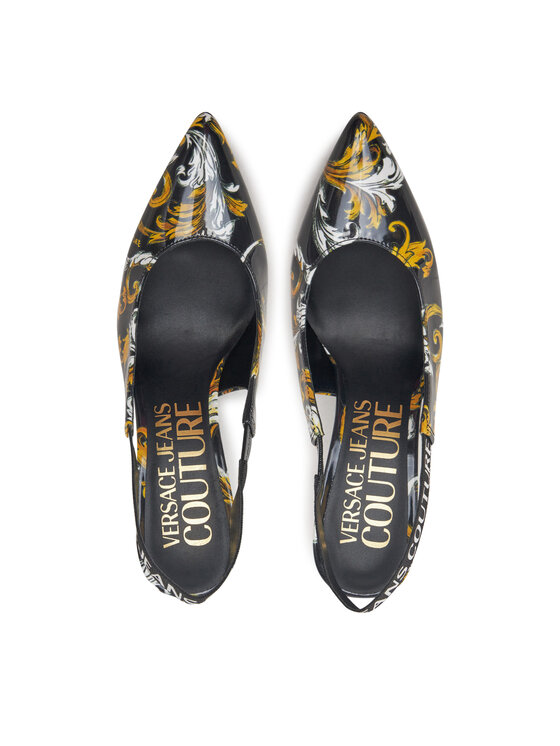 Versace Jeans Couture Versace Jeans Couture Pantofi cu toc subțire 78VA3S52 Negru