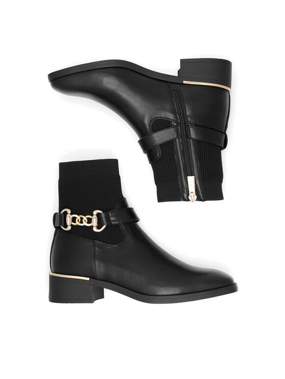Jenny Fairy Jenny Fairy Stiefeletten HY25653-2 Schwarz