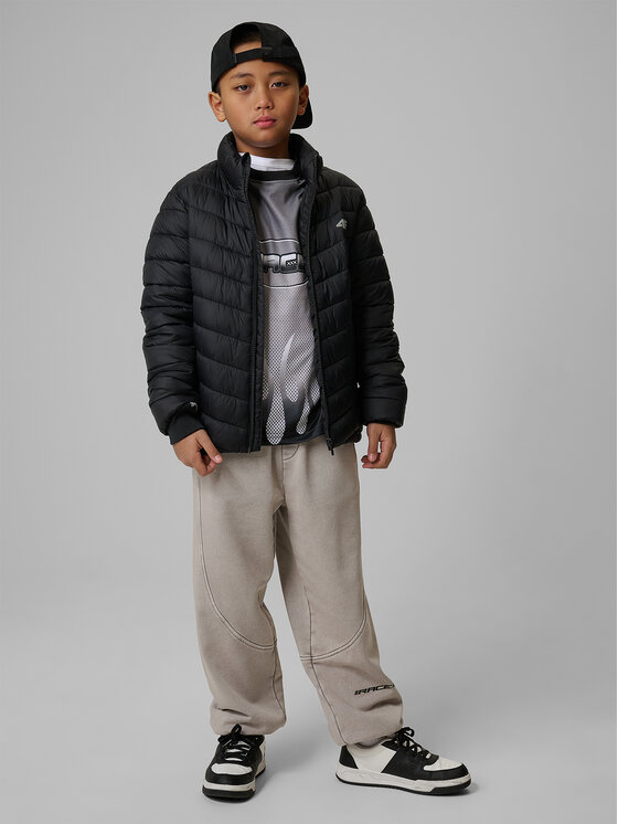 4F 4F Kurtka puchowa OUTERWEAR Czarny Regular Fit