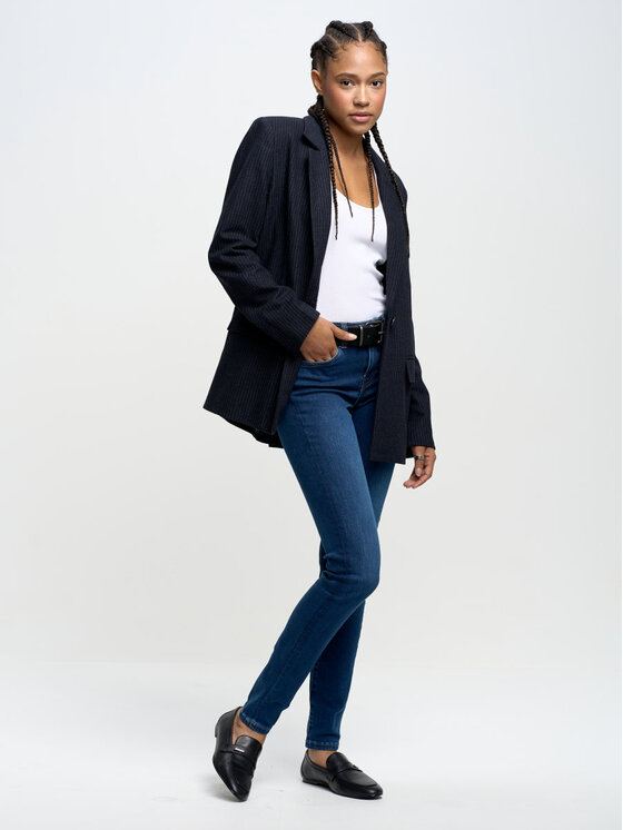BIG STAR BIG STAR Jeansy adela_358 Niebieski Skinny Fit