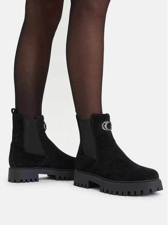 Guess Chelsea cipele FLTF2D SUE10 Crna