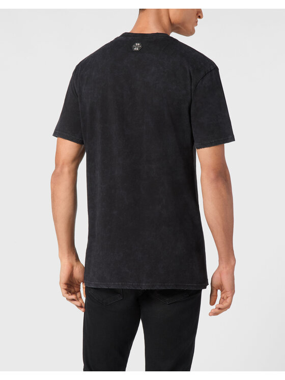 PHILIPP PLEIN PHILIPP PLEIN T-Shirt 21087 Czarny Regular Fit