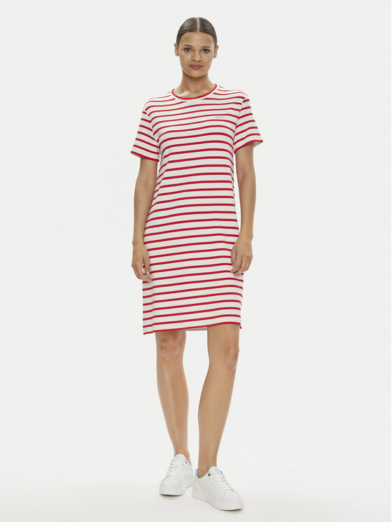 Gant Gant Haljina za svaki dan 4200831 Crvena Regular Fit