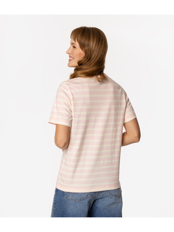 Lee Cooper Lee Cooper T-Shirt KARMEN 4160 Różowy Regular Fit