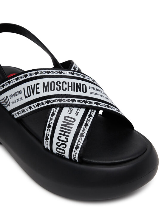LOVE MOSCHINO LOVE MOSCHINO Szandál JA16207I0MIX200A Fekete