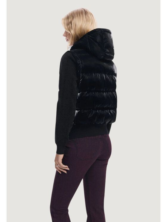 Desigual Desigual Μπουφάν χειμωνιάτικο PADDED_BUBBLE Μαύρο Casual Fit