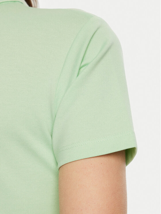 Guess Guess Tricou polo W5RP47 KARS2 Verde Regular Fit