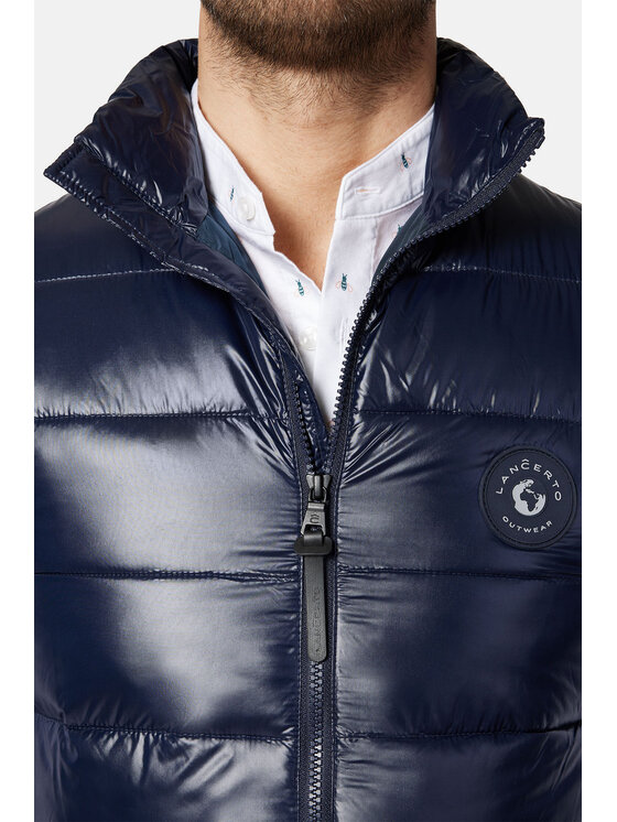 Lancerto Lancerto Kamizelka Sydney KA131123000001 Granatowy Slim Fit
