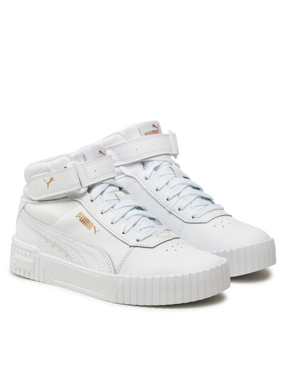 Puma Puma Sneakersy Carina 2.0 Mid Jr 387376 03 Biały
