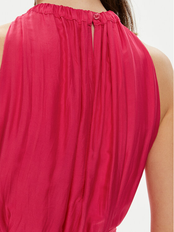 Haveone Haveone Rochie de vară AFF-L008 Roz Regular Fit