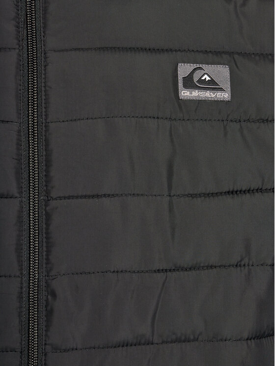 Quiksilver Quiksilver Μπουφάν πουπουλένιο Scaly Fz EQYJK04007 Μαύρο Regular Fit