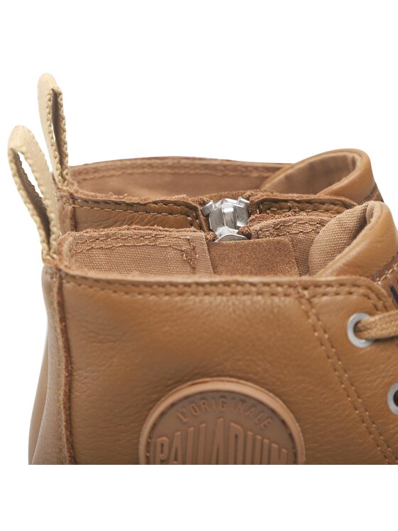 Palladium Palladium Pohodni čevlji Pallabase Leather 96905-252-M Rjava