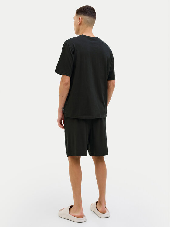 Jack&Jones Jack&Jones Pijama Everest 12273635 Negru Standard Fit