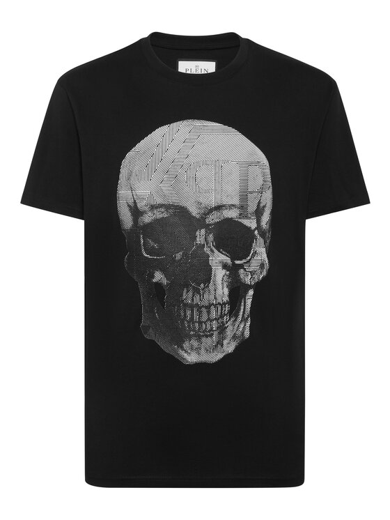 PHILIPP PLEIN PHILIPP PLEIN T-Shirt 24649 Czarny Regular Fit