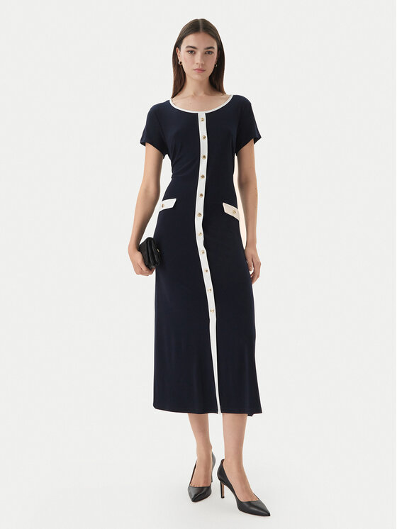 Joseph Ribkoff Joseph Ribkoff Každodenní šaty 261067 Tmavomodrá Regular Fit
