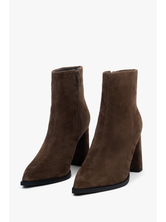 Estro Estro Μποτάκια ER00118795 Καφέ