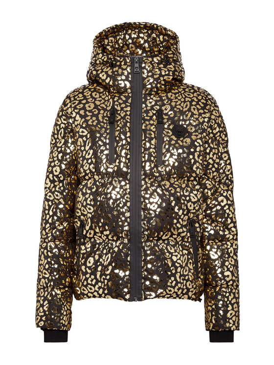 Plein Sport Plein Sport Vatovaná bunda 267 Zlatá Regular Fit