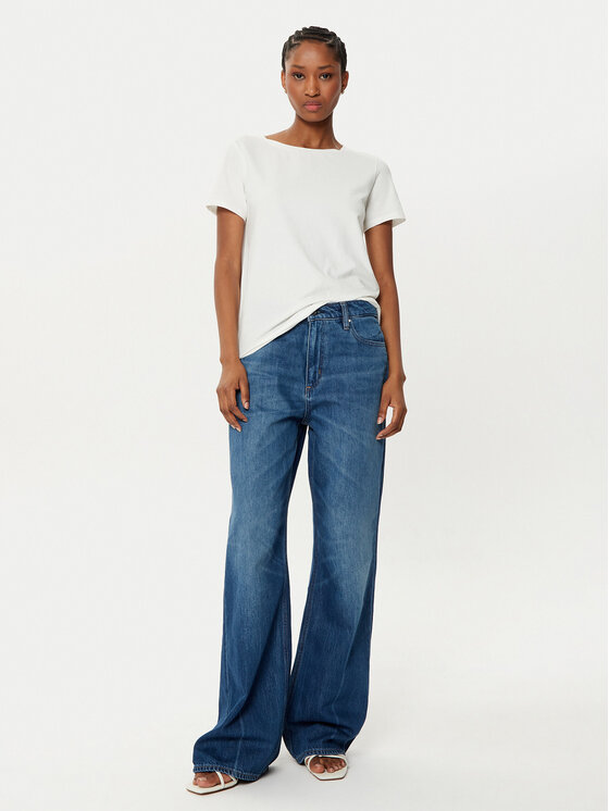 BOSS BOSS Дънки Crossroad Super 50522849 Син Boyfriend Fit