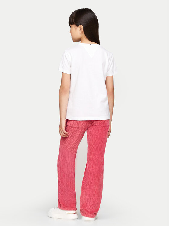 Tommy Hilfiger Tommy Hilfiger T-shirt KG0KG08250 D Bijela Regular Fit