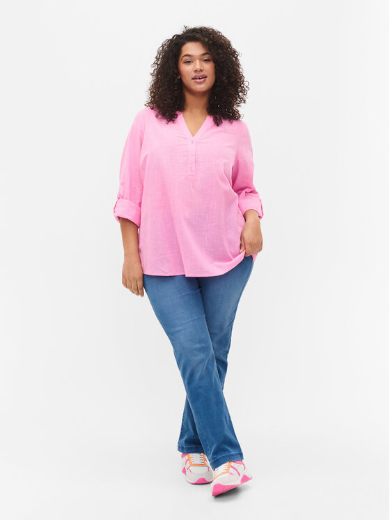 Zizzi Zizzi Palaidinė CA02361A Rožinė Regular Fit