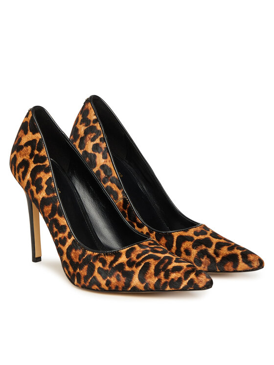 MICHAEL Michael Kors MICHAEL Michael Kors Lodičky Elyse 40F5EYHP1H Hnedá