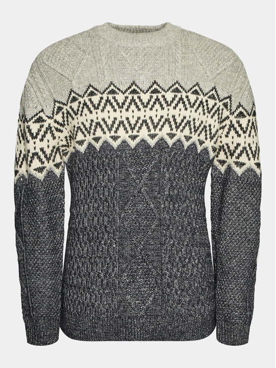 Lindbergh Lindbergh Светр 30-805002 Голубий Relaxed Fit