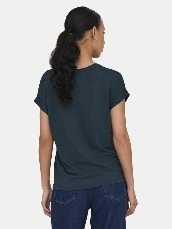 ONLY ONLY T-Shirt Moster 15106662 Zielony Regular Fit