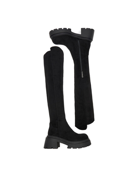Badura Badura Overknees C-ANNE-01 Schwarz