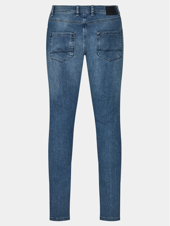 Sisley Sisley Džínsy 4Y7V576L9 Modrá Skinny Fit
