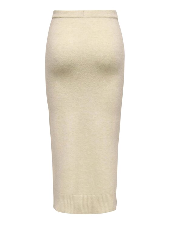 ONLY ONLY Gonna Onlhouston maxi skirt Beige Slim Fit