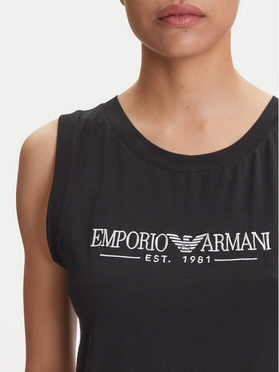 Emporio Armani Underwear Emporio Armani Underwear Bluză EW000410 AF10881 UC001 Negru Regular Fit