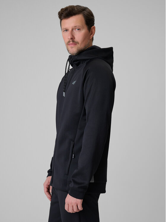 4F 4F Bluza VICTORY PACK Czarny Regular Fit