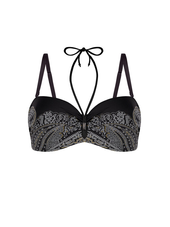 Feba Feba Bikini pezzo sopra FG13 Nero