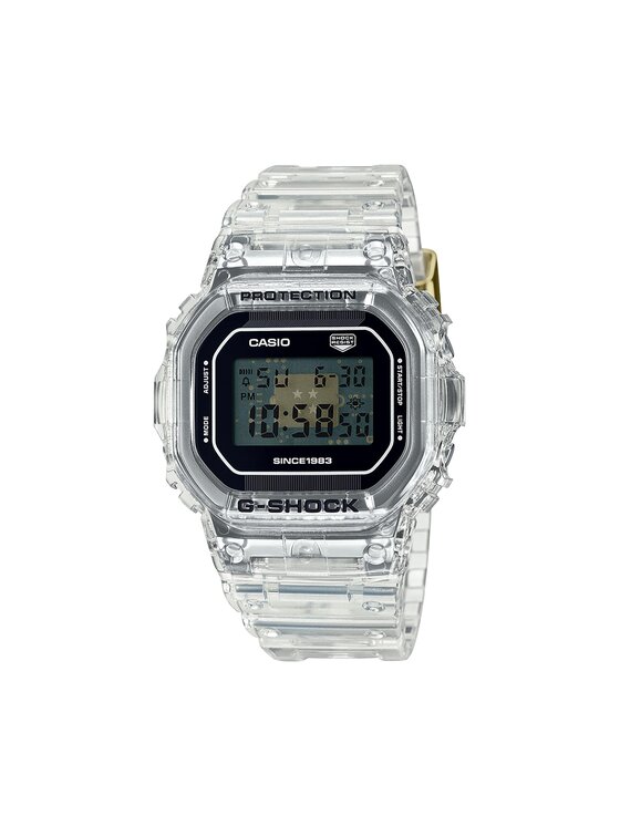 G-Shock Pulkstenis 40th Anniversary Clear Remix DW-5040RX-7ER Caurspīdīgs