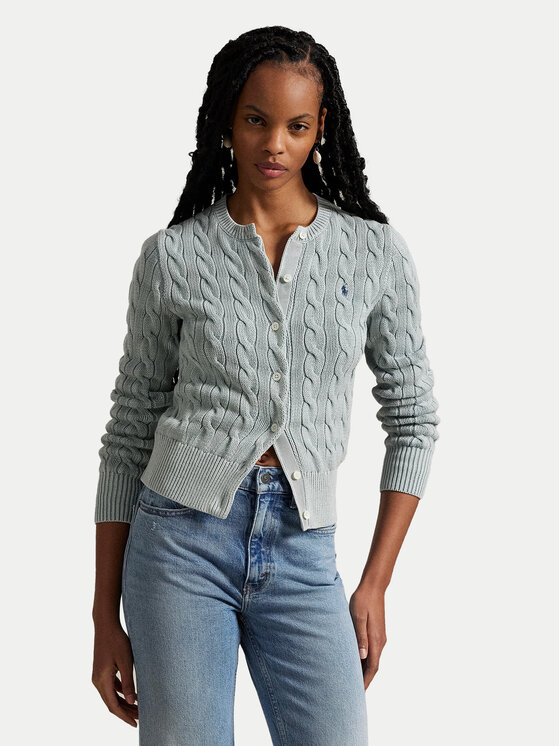 Polo Ralph Lauren Polo Ralph Lauren Kardigan 211955325008 Sinine Slim Fit