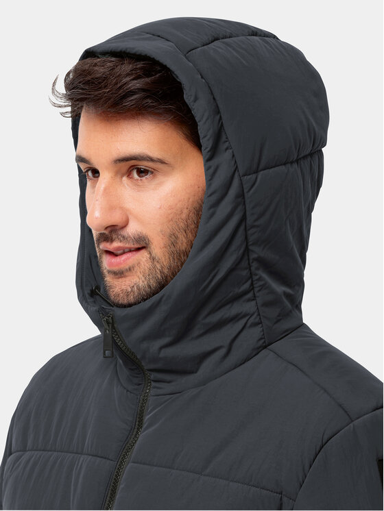 Jack Wolfskin Jack Wolfskin Žieminė striukė Karolinger Jkt 1207831 Juoda Regular Fit